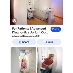 Advanced Diagnostic Group - The tech is right there with you, perfect open MRI