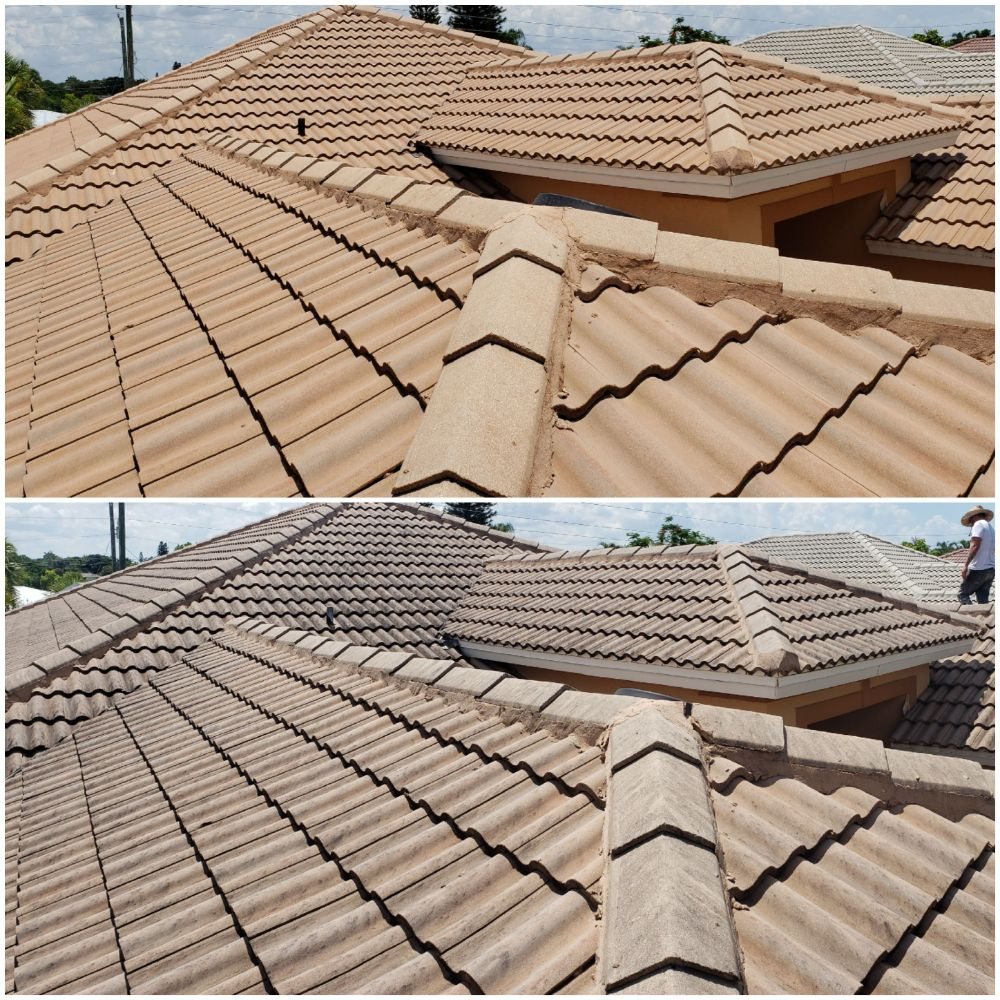 Slide of All American Roof Cleaning