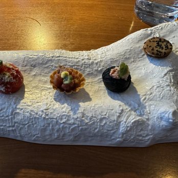 Don Alfonso 1890 - Selection of canapés - Italian Near Me - Toronto, Ontario Don Alfonso 1890 - Selection of canapés - Italian Near Me - Toronto, Ontario