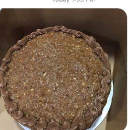 Birthday cake icing on top pecan Carmel glaze..Everyone don't like your signature icing on cake...!! Birthday cake icing on top pecan Carmel glaze..Everyone don't like your signature icing on cake...!!