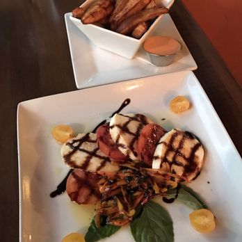 Black Sheep Cafe - Southwestern Caprese with (actual) Sweet Potato Fries. Both excellent choices. - New American Near Me - Provo, Utah Black Sheep Cafe - Southwestern Caprese with (actual) Sweet Potato Fries. Both excellent choices. - New American Near Me - Provo, Utah