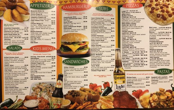 Menu photo 2 Tato's Pizzeria and Restaurant Mauldin, SC Menu photo 2 Tato's Pizzeria and Restaurant Mauldin, SC
