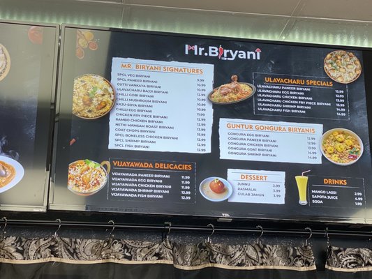 Menu photo 7 Mr Biryani's Den Milpitas, CA