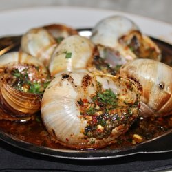 Chez Maggy - The Escargots were made with Garlic, Butter & Parsley, Piment d'Espelette.
