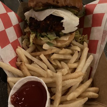 Ol Buckaroo - Chicken sandwich with over easy egg (extra 1.25). $15.25. Comes with a healthy portion fries. - Breakfast & Brunch Near Me - Three Rivers, California Ol Buckaroo - Chicken sandwich with over easy egg (extra 1.25). $15.25. Comes with a healthy portion fries. - Breakfast & Brunch Near Me - Three Rivers, California