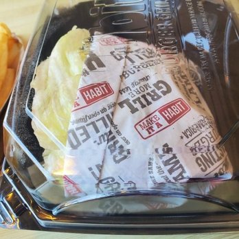 Habit Burger & Grill - Lettuce Wrapped Burger - Burgers Near Me - Fremont, California