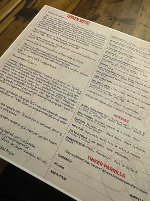 Menu photo 2 Tinker Latin Restaurant Newberry, FL