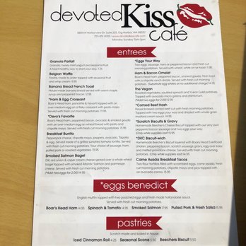Devoted Kiss Cafe - Breakfast - Breakfast & Brunch Near Me - Gig Harbor, Washington