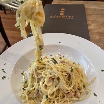Risibisi - Spaghetti alla Carbonara - Italian Near Me - Petaluma, California Risibisi - Spaghetti alla Carbonara - Italian Near Me - Petaluma, California