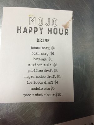 Menu photo 6 Mojo Taqueria - Lyons Lyons, CO