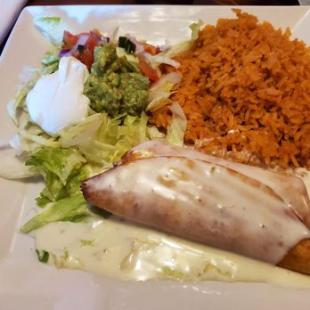 El Tapatio Mexican Restaurant - Lunch chimichauga - Mexican Near Me - Raleigh, North Carolina