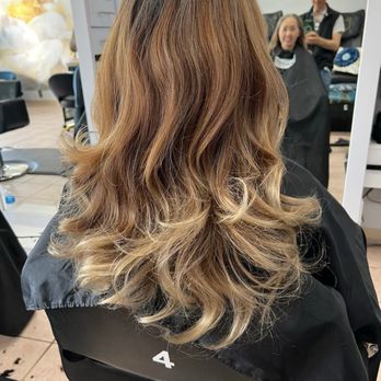 Expert Hair Do - Mom's hair before - Hair Salons Near Me - Sunnyvale, California