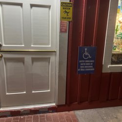 Harbor Gift Shop - Handicap-able sign.