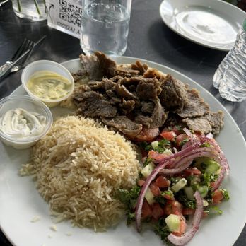 Baba's Kitchen - Beef&Lamb Gyro Plate - Mediterranean Near Me - Atlanta, Georgia