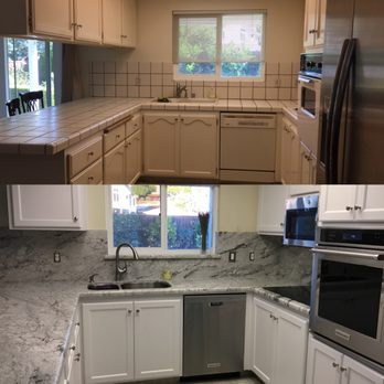 JV Cabinets - Before and After, cabinet refacing done by JV Cabinet - Cabinetry Near Me