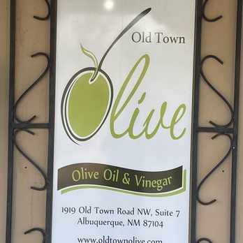Old Town Olive - sign for olive oil and vinegar - Cosmetics & Beauty Supply Near Me - Albuquerque, New Mexico