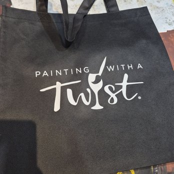 Painting with a Twist - Giveaway bag - Paint & Sip Near Me - Chesapeake, Virginia Painting with a Twist - Giveaway bag - Paint & Sip Near Me - Chesapeake, Virginia