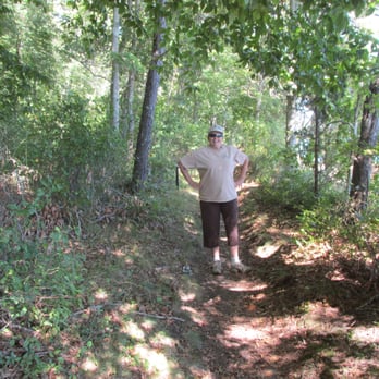 Bourndale Hills Trail - Scruffy person on trail - Hiking Near Me - Buzzards Bay, Massachusetts
