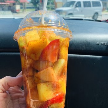 Hay Elotes - Fruit cup with Chile so fresh & sweet! - Desserts Near Me - Austin, Texas