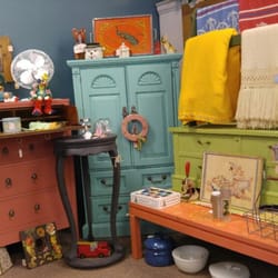 Upcycled furniture, vintage wares, and custom design!
