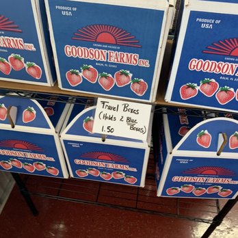Goodson Farms - Great for carrying flats but u can bring your own - Farmers Market Near Me - Wimauma, Florida