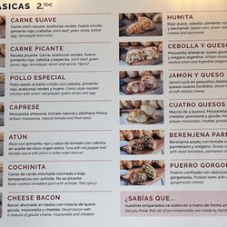 Malvón - Regular menu