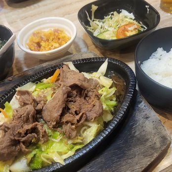 Izakaya Kikufuji - Beef Teppan-yaki Lunch Bento Meal - Japanese Near Me - Makati, NCR Izakaya Kikufuji - Beef Teppan-yaki Lunch Bento Meal - Japanese Near Me - Makati, NCR