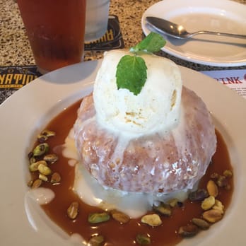 Simmzy's - Apple donut - looks better than it tastes - Gastropubs Near Me - Long Beach, California Simmzy's - Apple donut - looks better than it tastes - Gastropubs Near Me - Long Beach, California