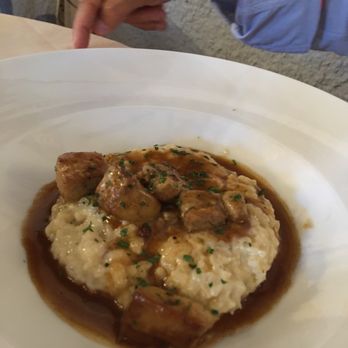 Aux Petits Oignons - Risotto champignons et son foie gras chaud - French Near Me - Eragny-sur-Oise, 95 Aux Petits Oignons - Risotto champignons et son foie gras chaud - French Near Me - Eragny-sur-Oise, 95