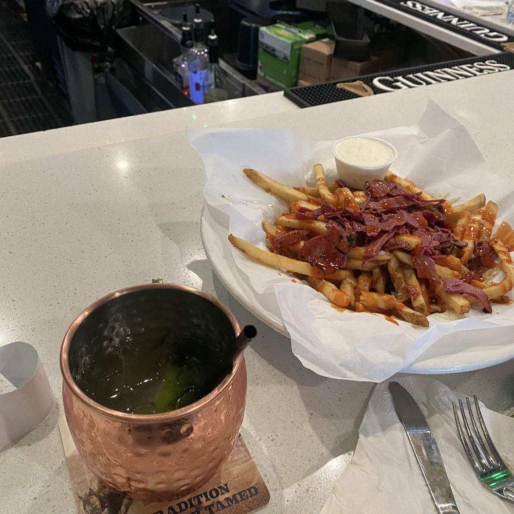 Moscow mule  Fiddle Fries