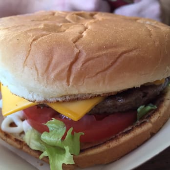 Bartels Giant Burger - "Giant Burger" w/ everything in it (except for onions) - Burgers Near Me - Corning, California