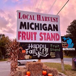 Michigan Local Harvest - Front Sign