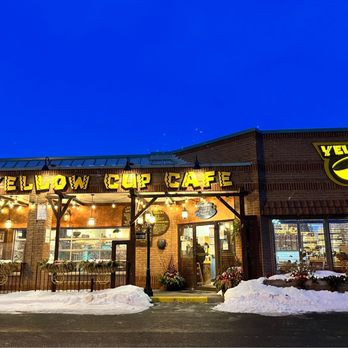 Yellow Cup Cafe - Outside of the cafe - Coffee & Tea Near Me - Etobicoke, Ontario