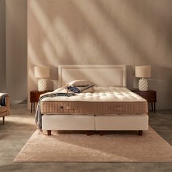 Vispring Luxury Beds - New for 2022! Combining our 120 years of Master Bed Making experience into one mattress. The all new Cashmere Superb