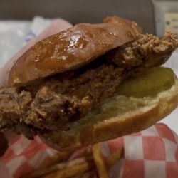 Tallow - Hot Honey Chicken Sandwich