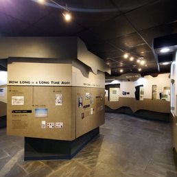Exhibits in the visitor's center