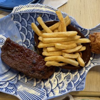 Aunt Catfish's - Meat loaf with fries - Southern Near Me - Port Orange, Florida