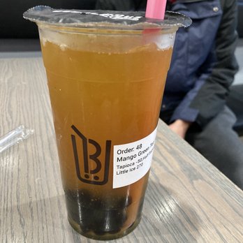 Tealicious Bubble - Mango Green Tea - Bubble Tea Near Me - Evanston, Illinois Tealicious Bubble - Mango Green Tea - Bubble Tea Near Me - Evanston, Illinois