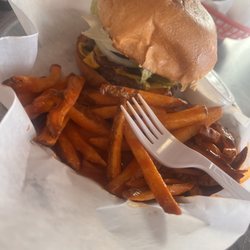 World's Burgers - Buffalo fries and burger