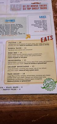 Menu photo 4 Local Cantina Brewery District Columbus, OH
