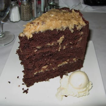 Fritz and Frites - Giant German chocolate cake - French Near Me - Galena, Illinois