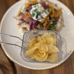 Java Nation - Pesto Chicken Flatbread