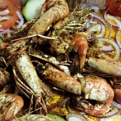 La Isla - Langostinos ala plancha