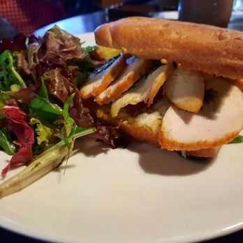 The Wheel Kitchen - Focaccia Mediterranean sandwich - Cafes Near Me - Tomball, Texas