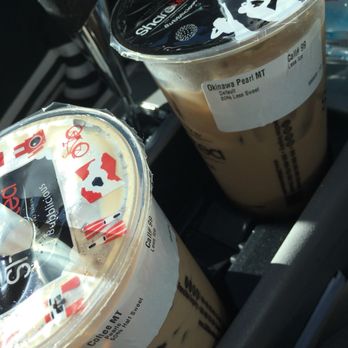 Sharetea - Okinawa Milk Tea and Coffee Milk Tea! Yummy! And perfect boba texture! - Coffee & Tea Near Me - San Ramon, California
