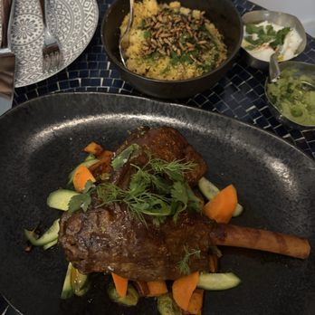 Spice Finch - Lamb Shank & Couscous Salad - Mediterranean Near Me - Philadelphia, Pennsylvania