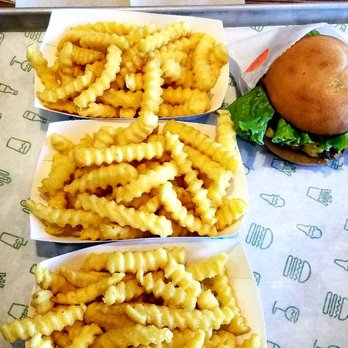 Shake Shack Livingston at the Circle - Crinkle cut fries. - Fast Food Near Me - Livingston, New Jersey Shake Shack Livingston at the Circle - Crinkle cut fries. - Fast Food Near Me - Livingston, New Jersey