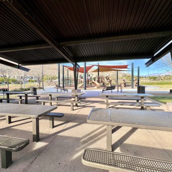 Mesa Park - Playground view from the picnic tables - Parks Near Me - Las Vegas, Nevada