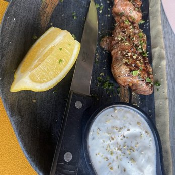 Moussaka Mediterranean Kitchen - Grilled Salmon Plate - Mediterranean Near Me - San Leandro, California Moussaka Mediterranean Kitchen - Grilled Salmon Plate - Mediterranean Near Me - San Leandro, California