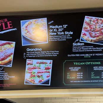 Slice House by Tony Gemignani - Description of the different style offerings - Pizza Near Me - Millbrae, California Slice House by Tony Gemignani - Description of the different style offerings - Pizza Near Me - Millbrae, California